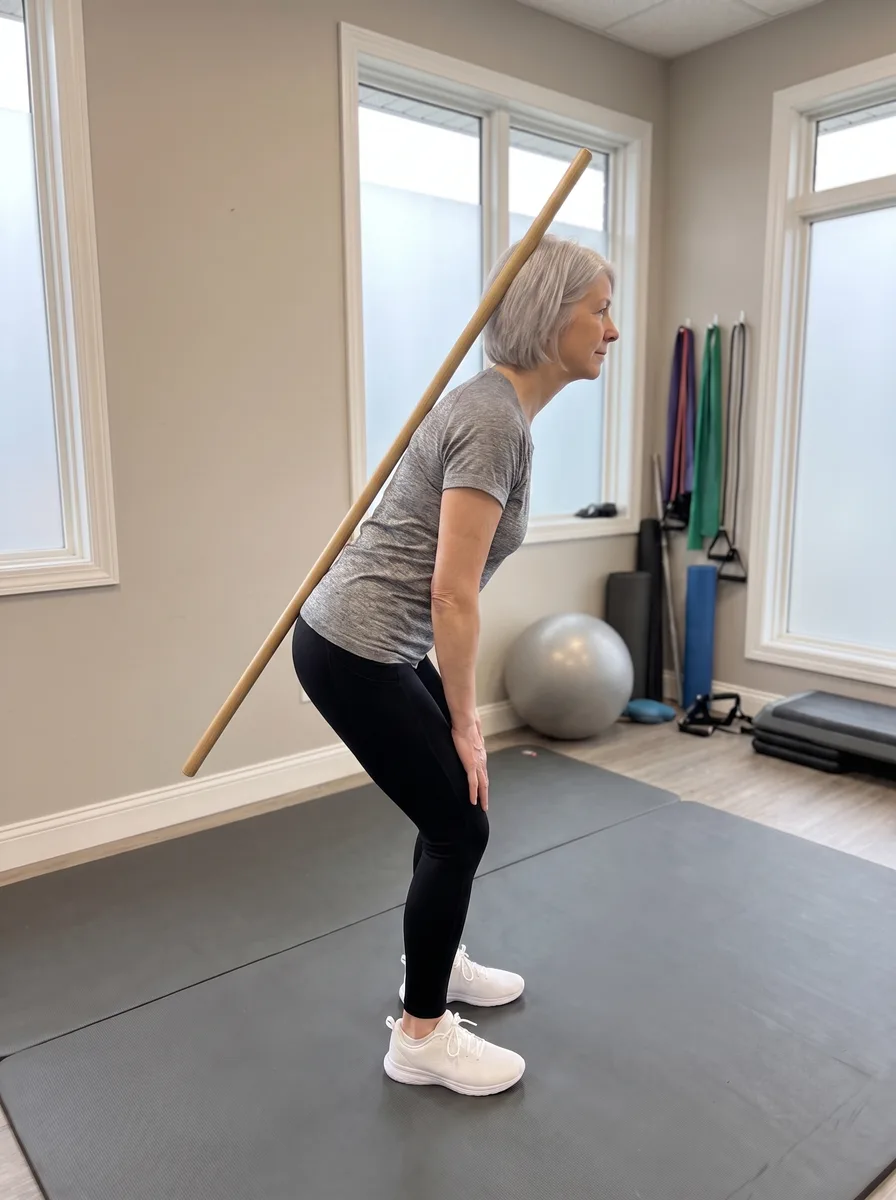 Hip Hinge with Dowel