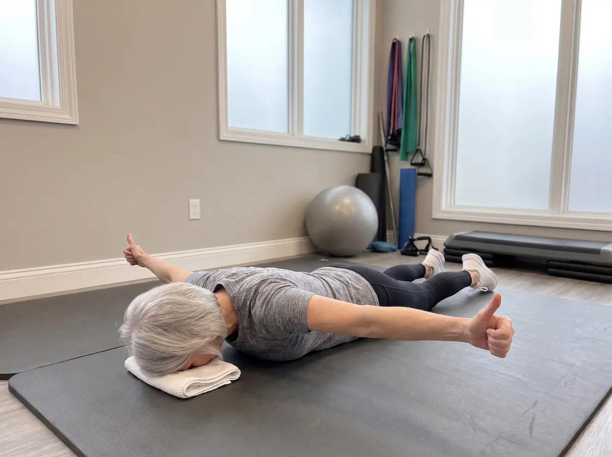 Prone “T”