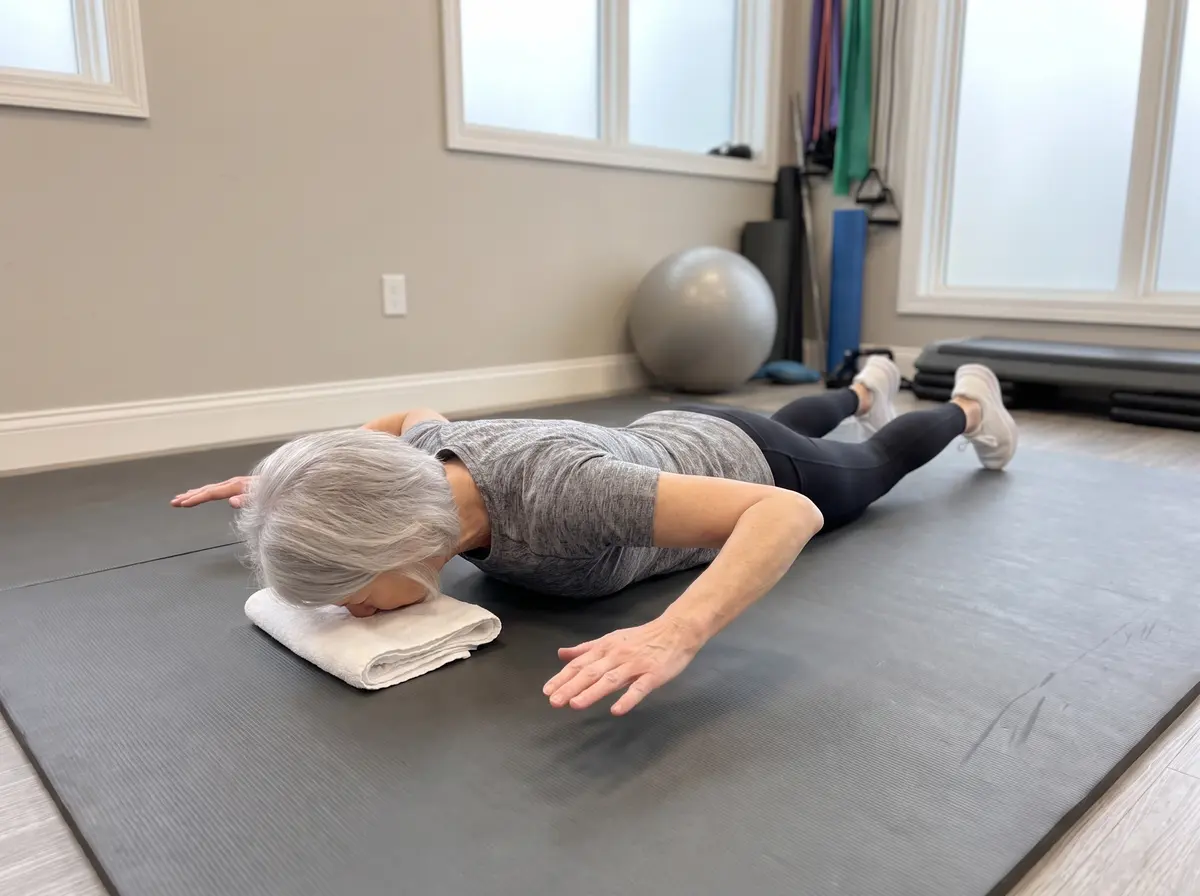 Prone “W”