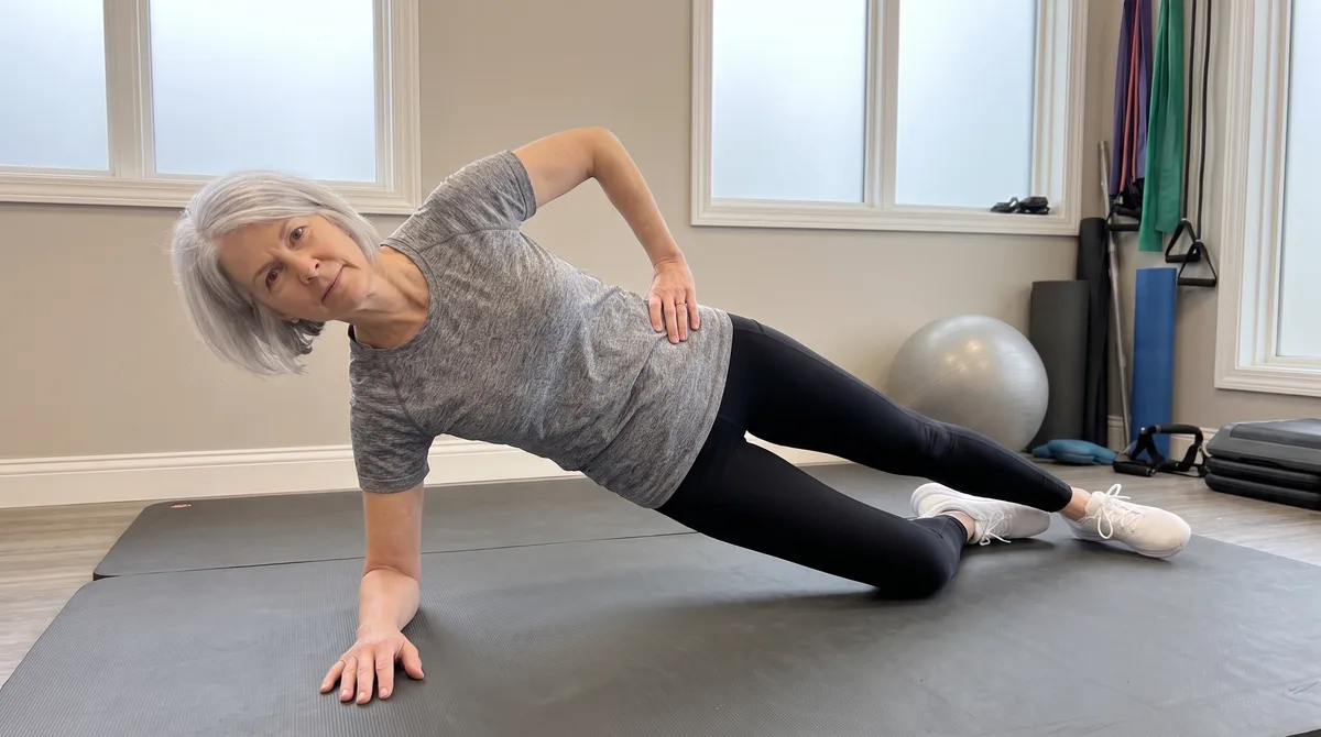 Side Plank (from knees)