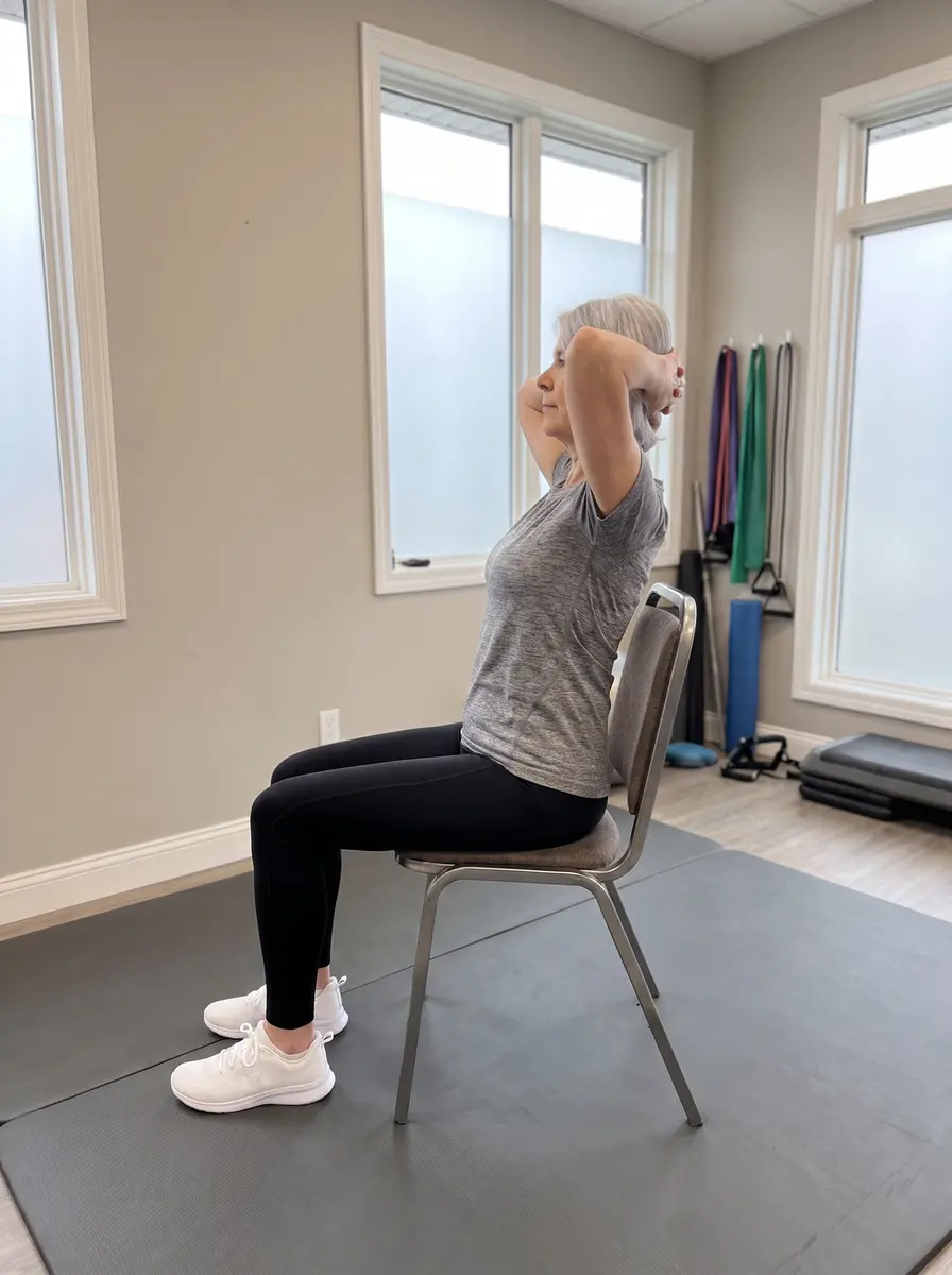 Seated Thoracic Extension