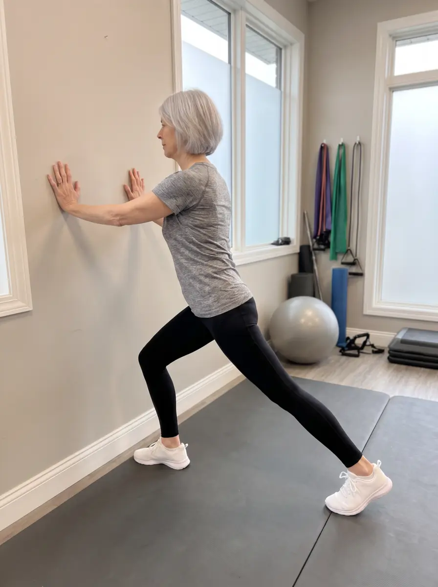 Wall Calf Stretch