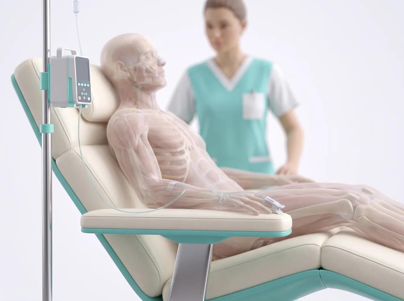 The setting — medical illustration