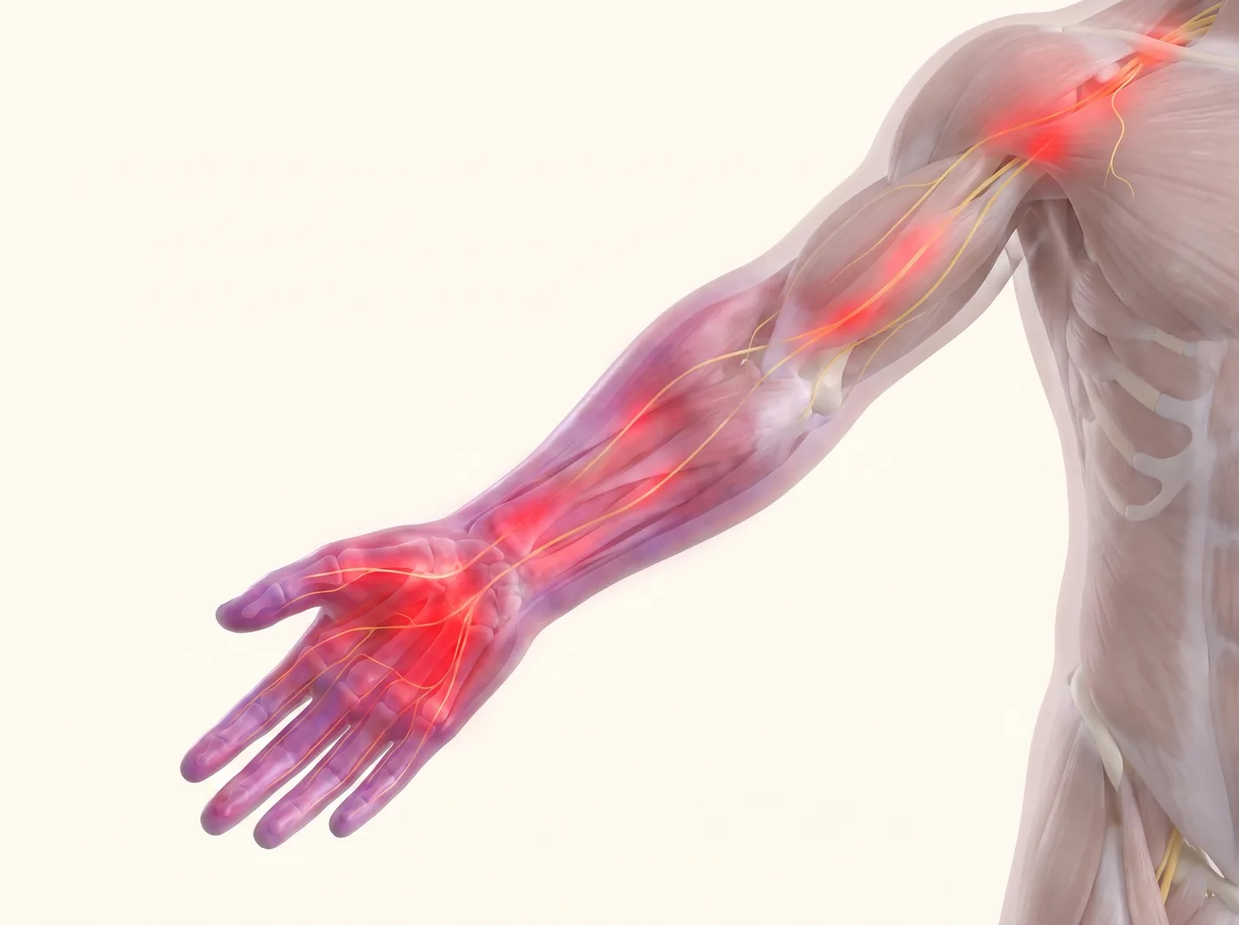 The overactive circuit — medical illustration